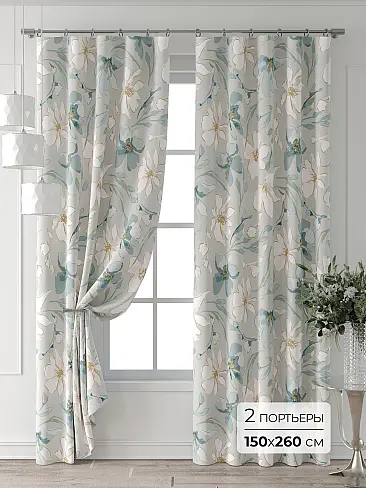 Шторы льняного цвета для гостиной - Страница 3 9709538260 - 2