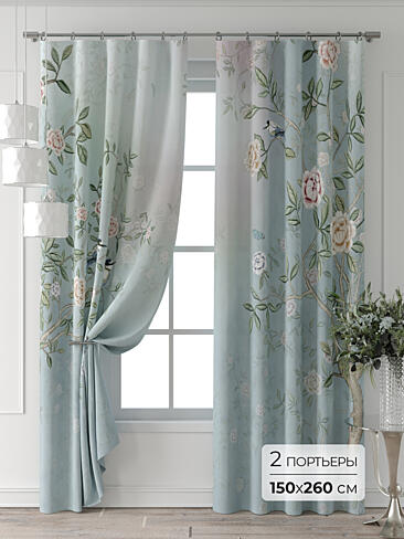 Шторы с текстильным рисунком в Саратове - Страница 2 9709608260