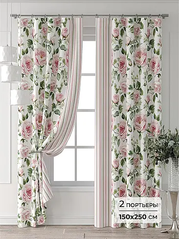 Шторы с ромашками 9709217250 - 2