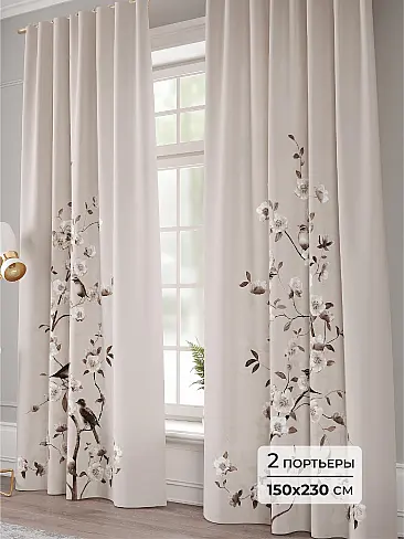 Шторы ванильного цвета для спальни в Тюмени - Страница 215 9941180230 - 2