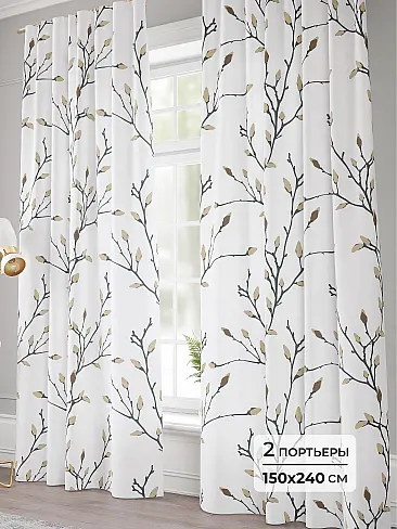 Шторы ванильного цвета для спальни в Тюмени - Страница 215 9941232240 - 2