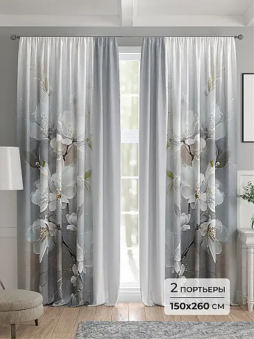 Узкие шторы в классическом стиле в Липецке - Страница 116 9521200260 - 2