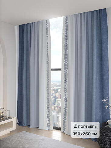 Комплекты штор в стиле модерн в Кемерове 9906155260
