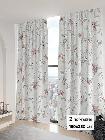 Шторы из сатина для зала - Страница 6 9906168230 - 2