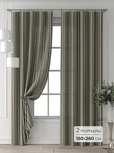 Шторы черного цвета для детской 9709640260 - 2