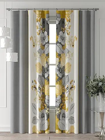 Шторы ванильного цвета для гостиной - Страница 42 9713009240 - 3