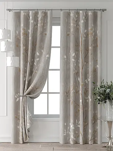 Шторы в японском стиле для гостиной - Страница 2 9713022240 - 8