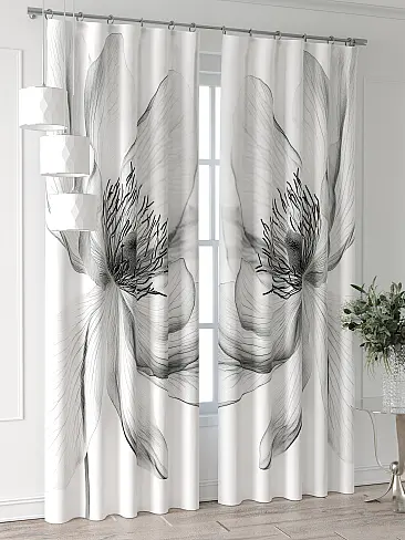 Шторы в японском стиле для гостиной - Страница 4 9713040240 - 5