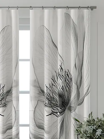 Шторы в японском стиле для гостиной - Страница 4 9713040240 - 6