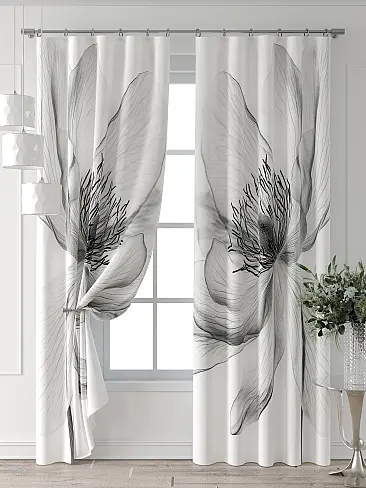 Шторы в японском стиле для гостиной - Страница 4 9713040240 - 8