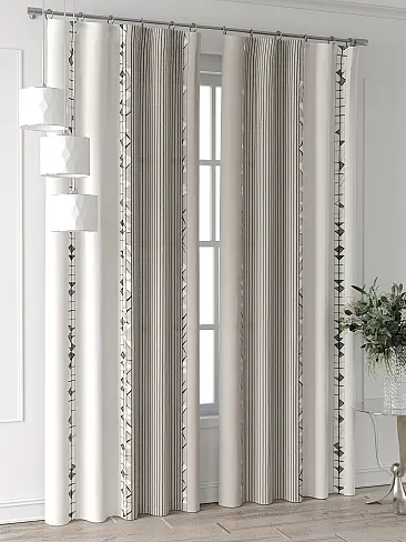 Шторы в японском стиле для гостиной - Страница 2 9713013260 - 5