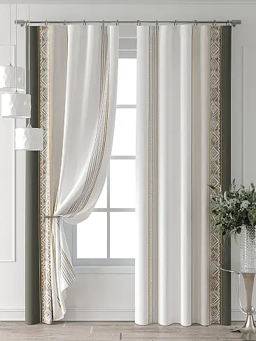 Шторы в японском стиле для гостиной - Страница 3 9713030260 - 8