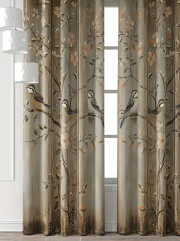 Шторы в японском стиле для гостиной - Страница 4 9713041260 - 7