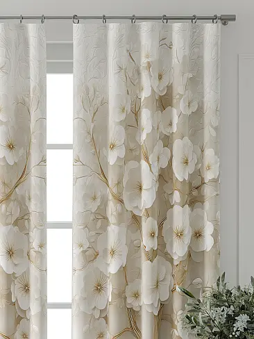 Шторы в японском стиле для гостиной - Страница 6 9713060260 - 6