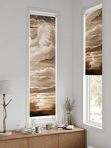 Шторы в японском стиле для балкона 17783569047 - 3