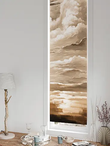 Шторы в японском стиле для балкона 17783569052 - 6