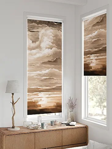 Шторы в японском стиле для балкона 17783569062 - 3