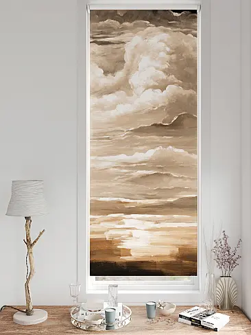 Шторы в японском стиле для балкона 17783569062 - 4