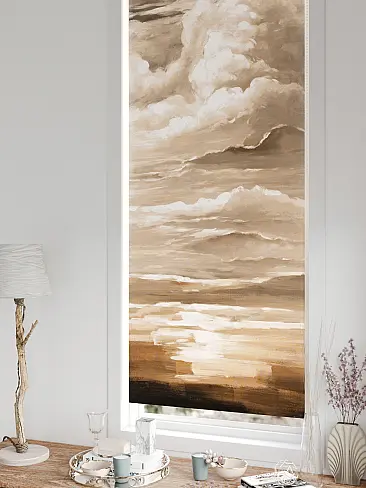 Шторы в японском стиле для балкона 17783569068 - 6