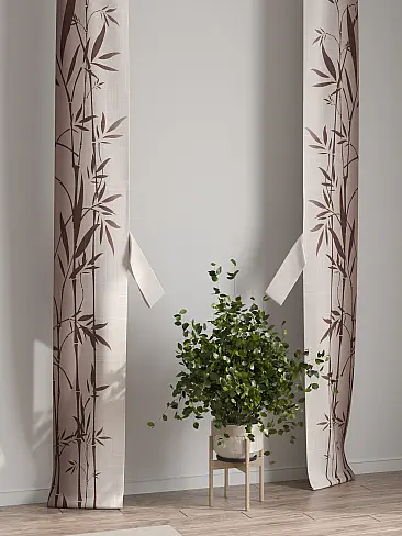 Шторы в японском стиле для балкона 73712201 - 8