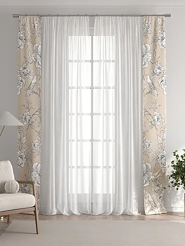 Шторы полиэстер для гостиной комнаты в Санкт-Петербурге - Страница 40 73712274 - 7