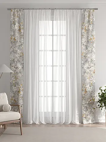 Шторы полиэстер для гостиной комнаты 73712291 - 7