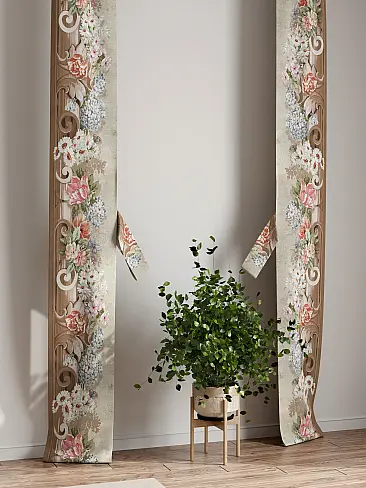 Шторы узкие японские 73712107 - 8