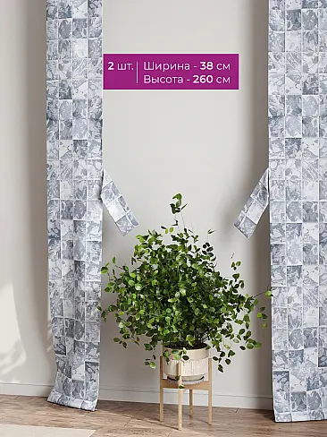 Шторы узкие японские 73712101 - 3