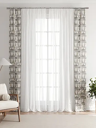 Шторы узкие японские 73712103 - 7