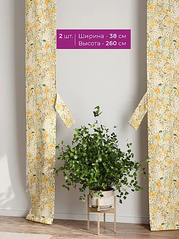 Шторы узкие японские 73712122 - 3