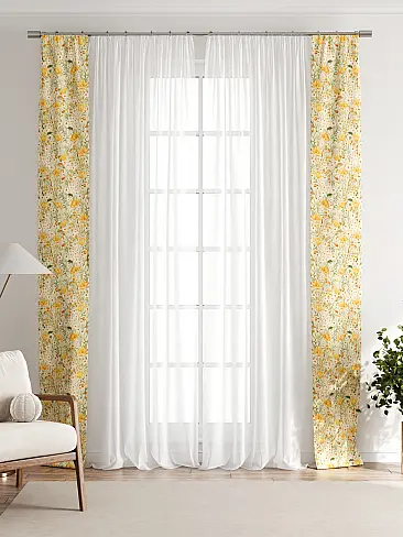 Шторы узкие японские 73712122 - 7