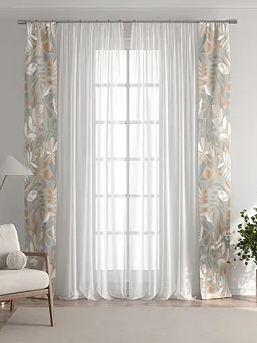 Шторы для зала из качественного полиэстера - Страница 22 72704271 - 8