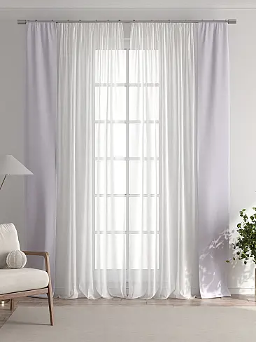 Шторы малинового цвета для зала в Ярославле 72704318 - 8