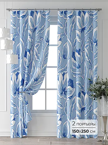 Занавески синего цвета с птицами в Ярославле - Страница 4 9521943250 - 2