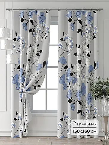 Шторы синего цвета для детской - Страница 3 9521964260 - 2