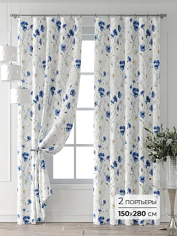 Шторы синего цвета для детской - Страница 2 9521942280 - 2