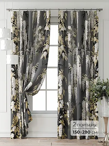 Шторы кремового цвета в Ростове-на-Дону 9709032280 - 2