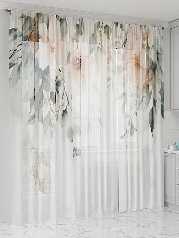 Шторы вуаль для кухни в Самаре - Страница 9 4991057240 - 2