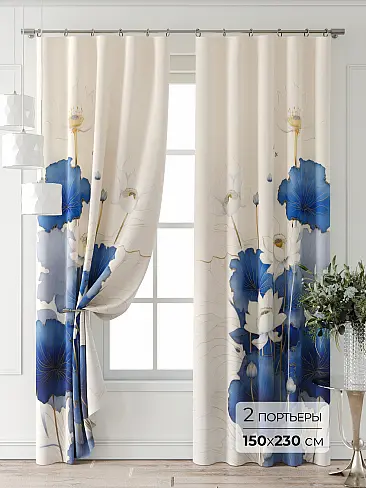 Занавески синего цвета с птицами в Ярославле - Страница 8 9709037230 - 2