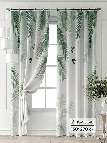 Шторы серого цвета для спальни в Самаре 9709034270 - 2