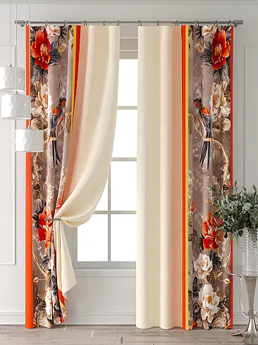 Короткие шторы в японском стиле 9709061280 - 8