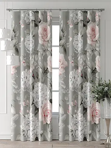 Шторы с рисунком для гостиной - Страница 532 9709114240 - 3