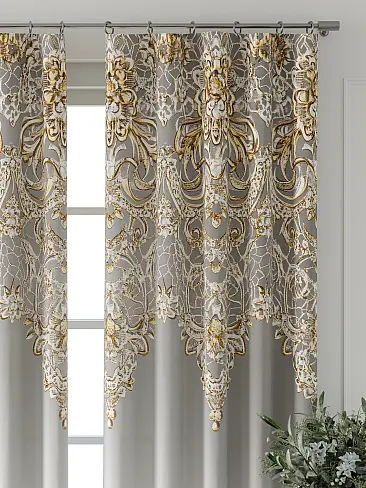 Шторы с рисунком для гостиной - Страница 532 9709117240 - 6