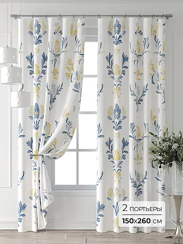 Шторы синего цвета для детской - Страница 2 9709129260 - 2