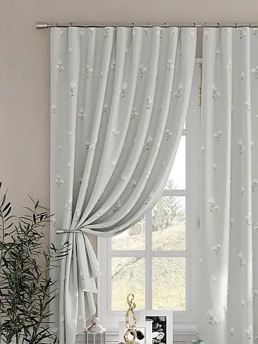 Короткие шторы в японском стиле 9576172 - 4