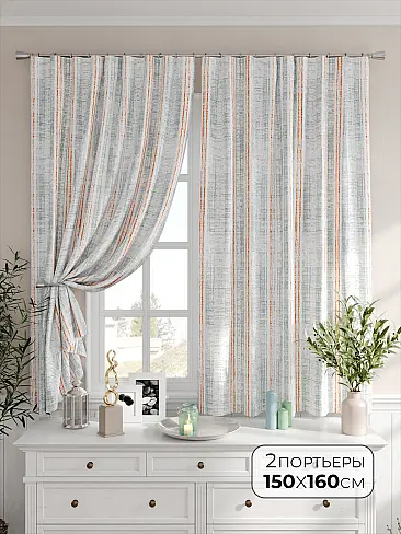 Легкие шторы для гостиной 9576179 - 2