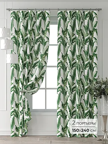 Комплекты штор зеленого цвета - Страница 6 9709200240 - 2