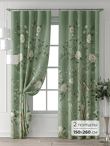 Шторы салатового цвета для детской - Страница 5 9709246260