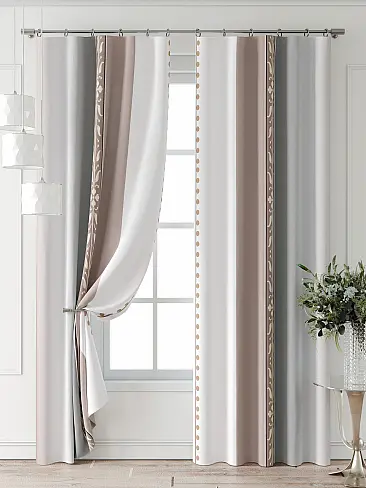 Шторы из жаккарда высотой 310 см 9747004260 - 8