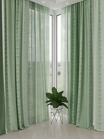 Римские шторы бирюзовые из блэкаута - Страница 4 9504173 - 5